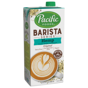 Pacific Barista Organic Hemp Milk 12/32 oz