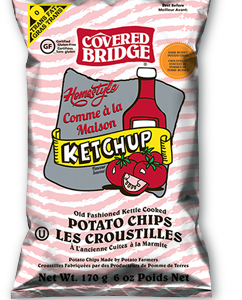 Covered Bridge Ketchup Chips 12/170g