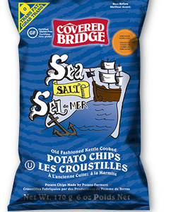 Covered Bridge Sea Salt Chips Small 24/60g
