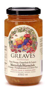 Greaves Three Fruit Marmalade 12/500ml