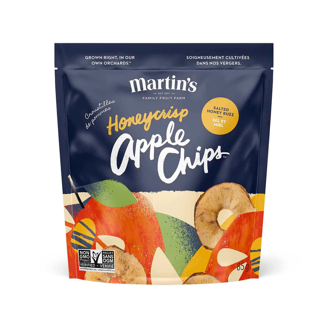 Martin's Apple Chips Honey Crisp 15/85G