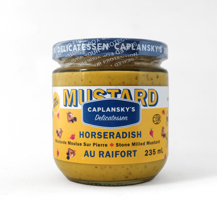 Caplansky's Horseradish Mustard 12/235ml