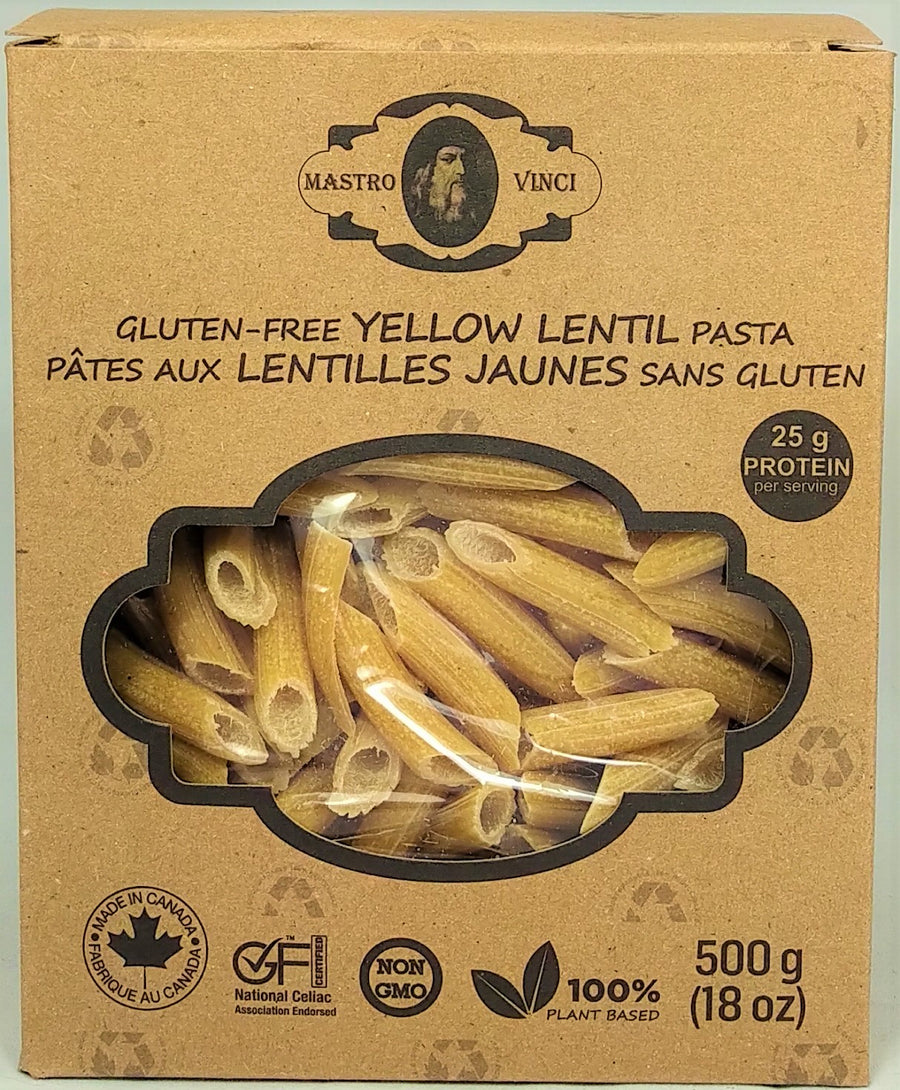 Mastro Vinci Yellow Lentil Penne 10/500g
