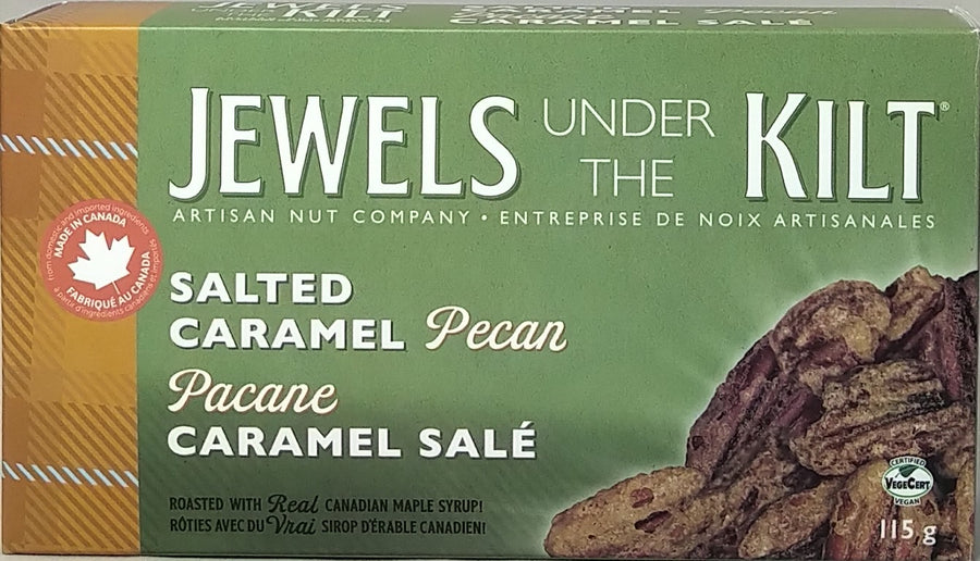 Jewels Under the Kilt 6/115g Salted Caramel Pecans