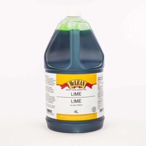 McLean Lime Slush Syrup 2/4LT