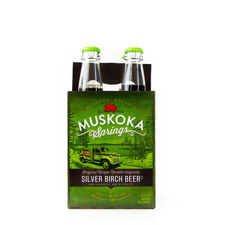 Muskoka Silver Birch Beer 6/4/355 ml