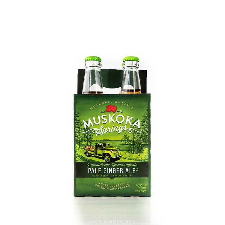 Muskoka Dry Ginger Ale 6/4/355 ml