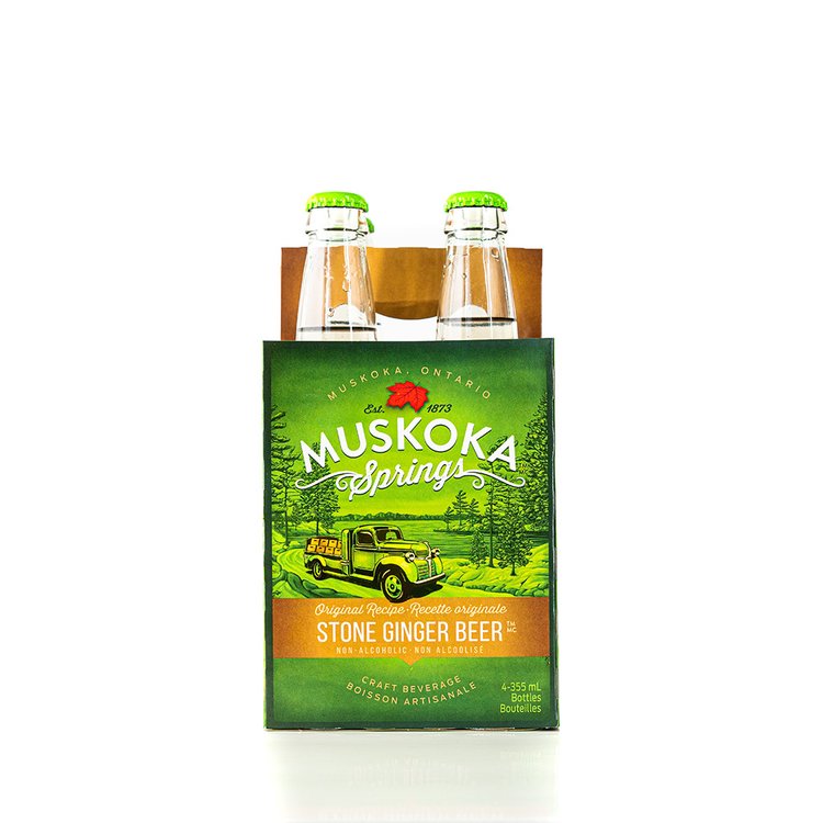 Muskoka Stone Ginger Beer 6/4/355 ml