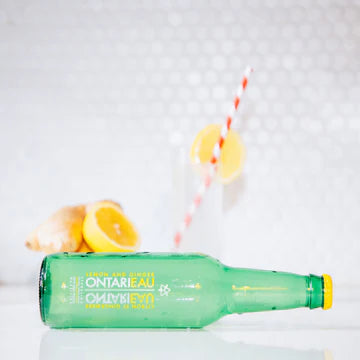 Ontarieau Lemon Ginger Sparkling Water 24/355 ml