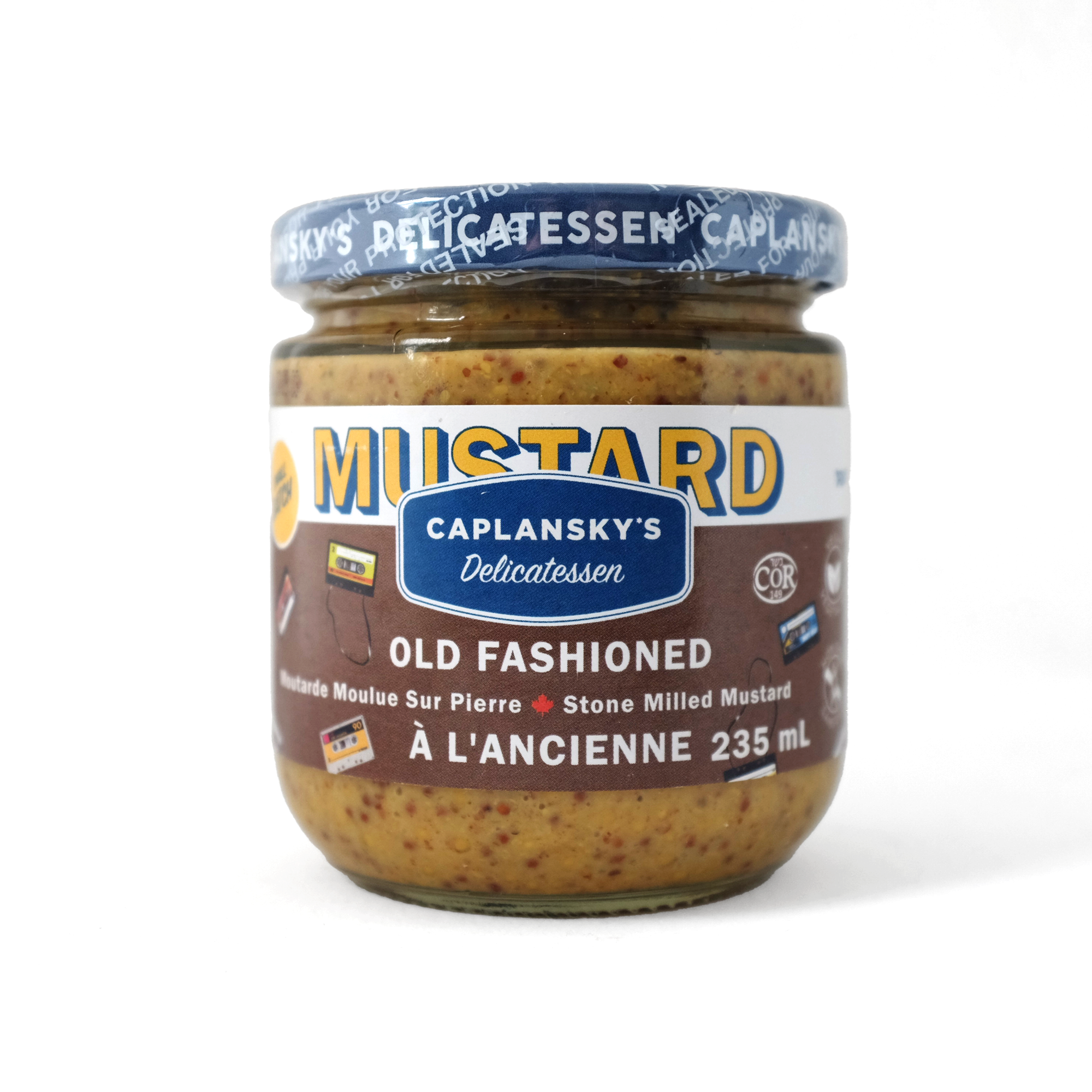 Caplansky's Old Fashioned Mustard 12/235ml