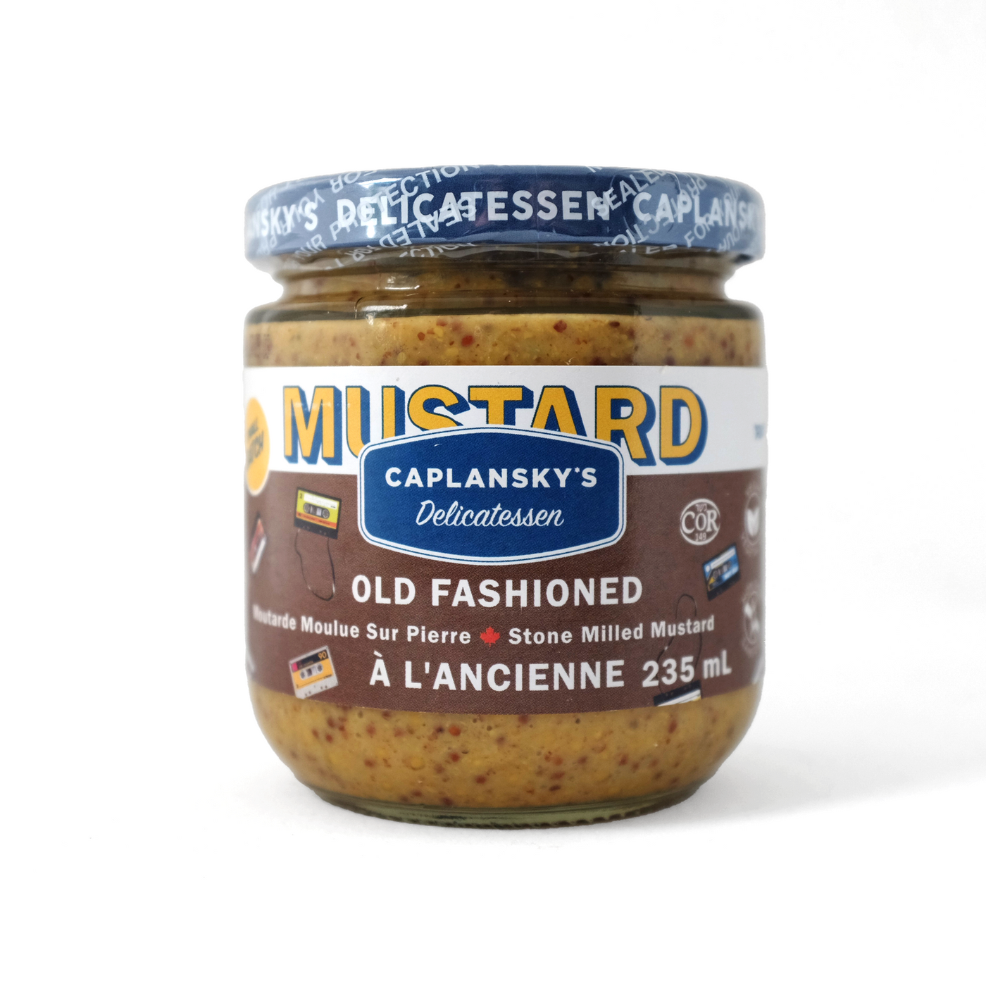 Caplansky Old Fashioned Mustard 12/235ml