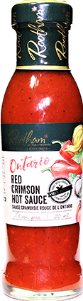Rootham's Ontario Red Crimson Hot Sauce 12/290 ml