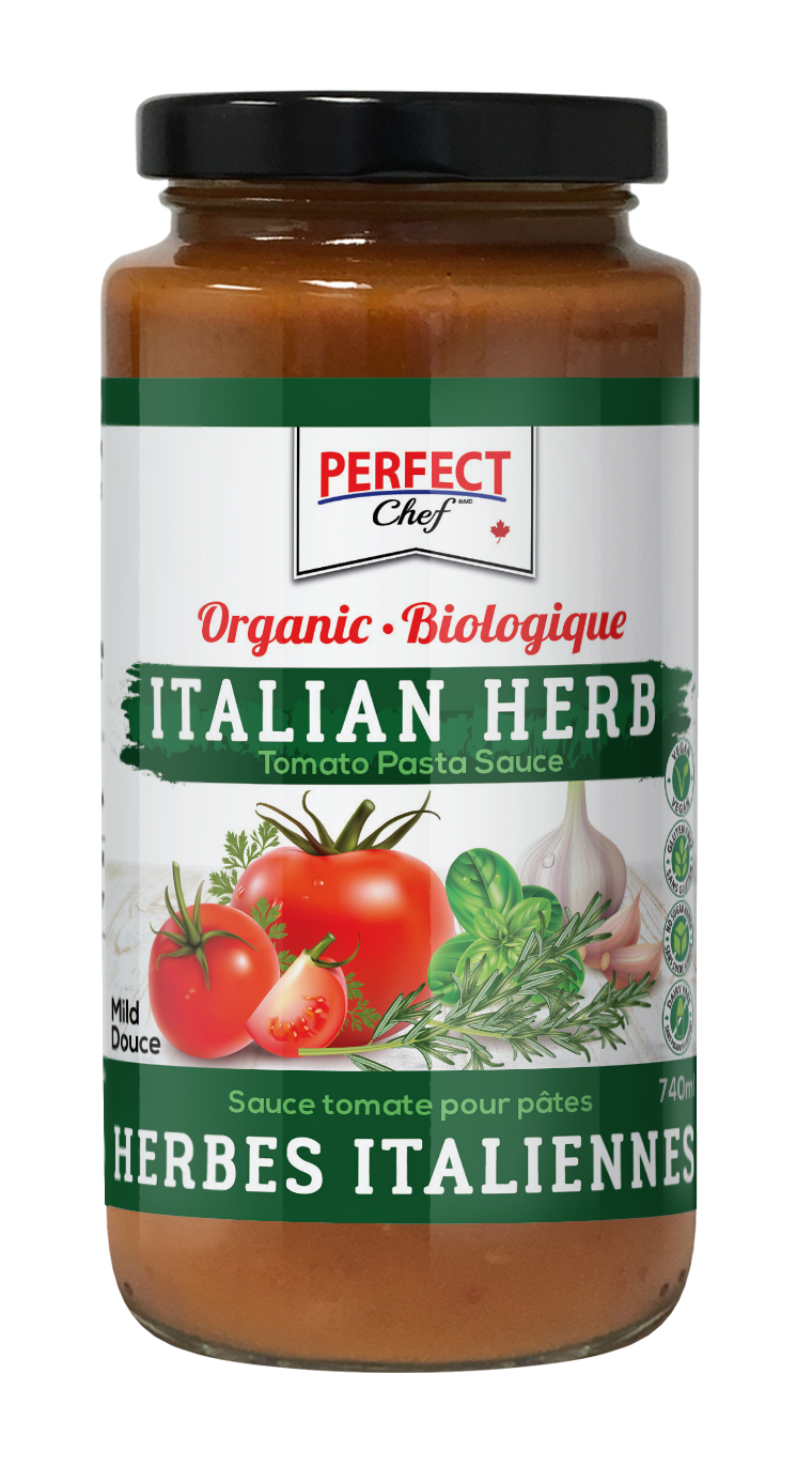 Perfect Chef Organic Pasta Sauce Italian Herb 6/740ml