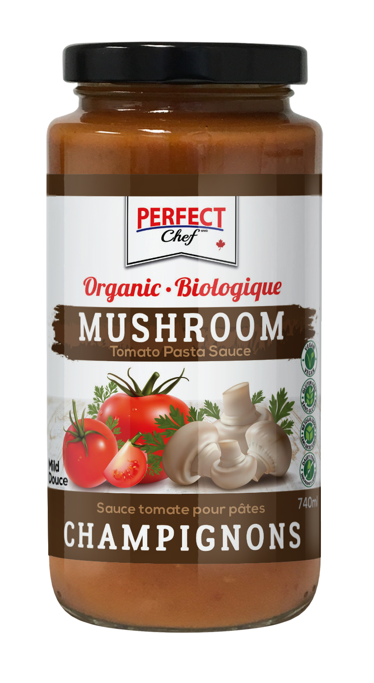 Perfect Chef Organic Pasta Sauce Mushroom 6/740ml