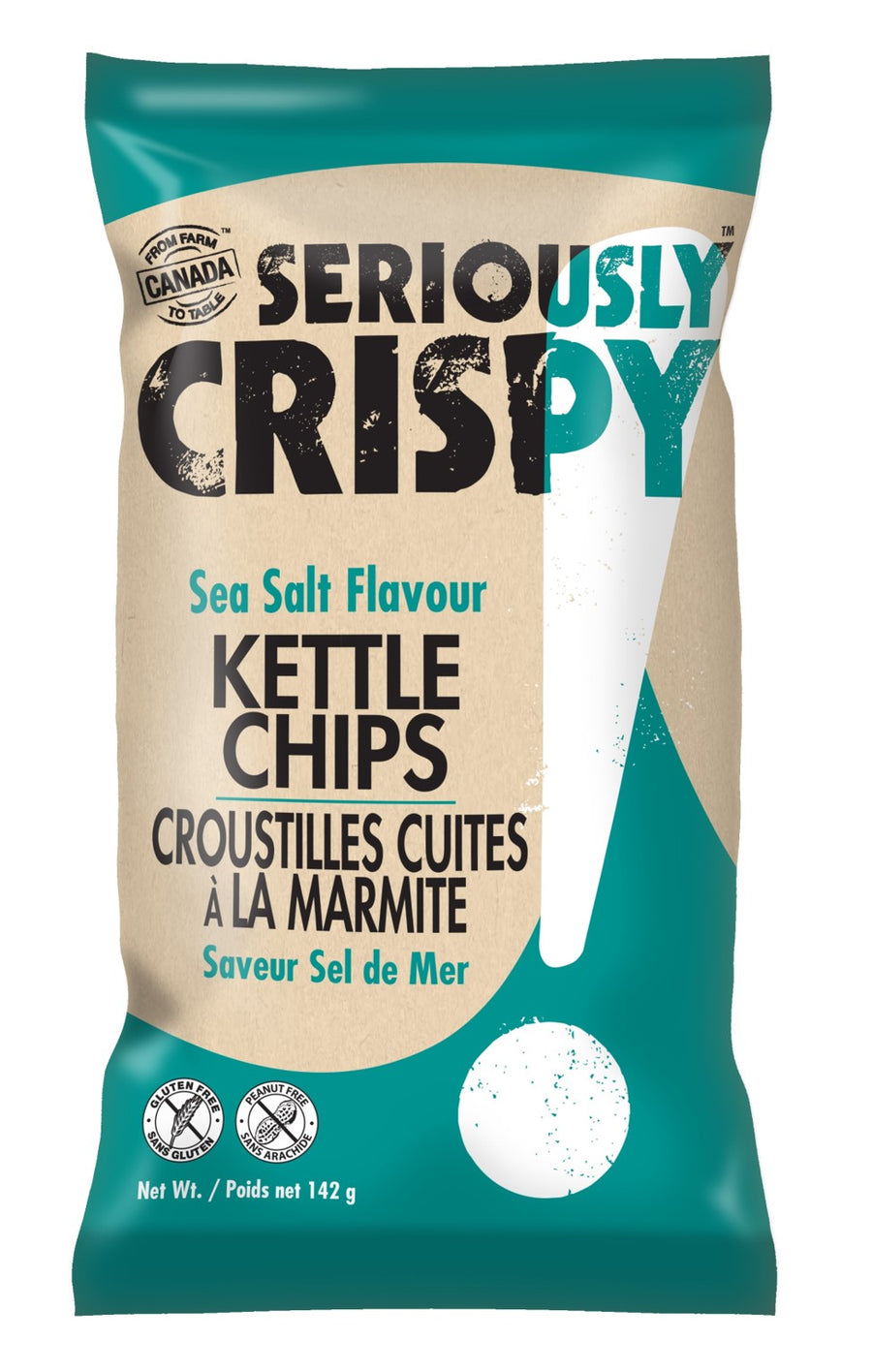 Seriously Crispy Sea Salt Chips 2/142g