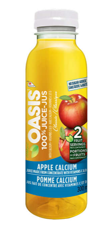 Oasis Apple Calcium Juice 24/300 ml