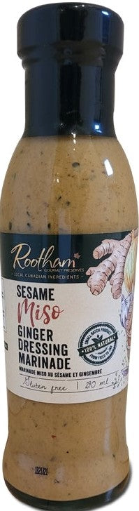 Rootham's Sesame Miso Ginger Dressing/Marinade 12/250 ml