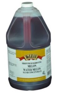 McLean Watermelon Slush Syrup 2/4LT
