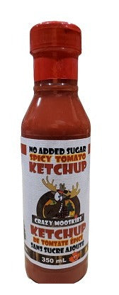 Crazy Mooskies Spicy Tomato Ketchup 12/350 ml