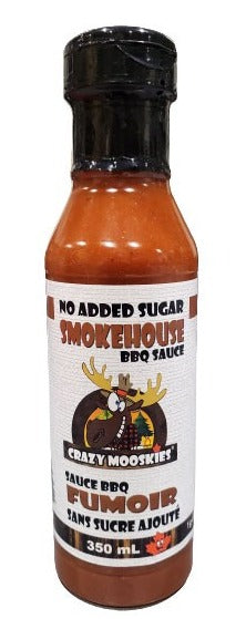 Crazy Mooskies Smokehouse BBQ Sauce 12/350 ml