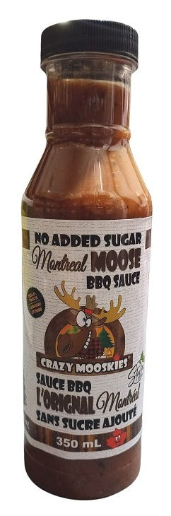 Crazy Mooskies Monteal Moose BBQ Sauce 12/350 ml
