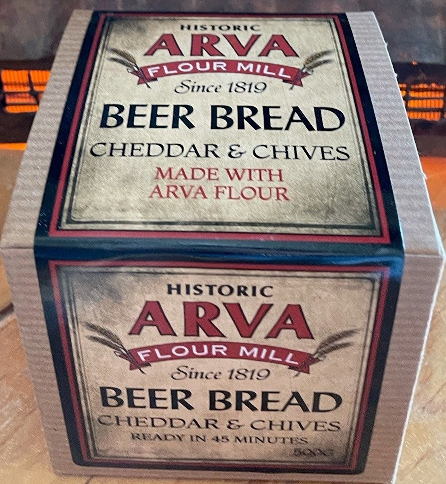Arva Beer Bread Mix Cheddar Chive 6/500g