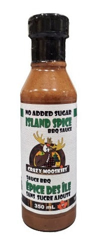 Crazy Mooskies Island Spice BBQ Sauce 12/350 ml