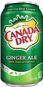 Canada Dry Ginger Ale 24/355 ml