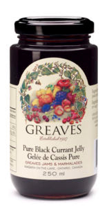 Greaves Black Currant Jelly 12/250ml