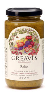 Greaves Relish 12/250ml