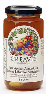Greaves Apricot Almond Jam 12/250ml