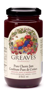Greaves Cherry Jam 12/250ml