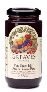 Greaves Grape Jelly 12/250ml