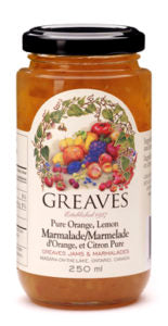 Greaves Orange Marmalade 12/250ml
