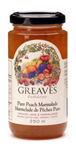 Greaves Peach Marmalade 12/250ml