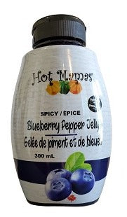 Hot Mamas Wild Blueberry Pepper Jelly Squeezie 10/300 ml