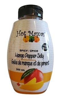 Hot Mamas Mango Pepper Jelly Squeezie 10/300 ml
