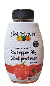 Hot Mamas Spicy Red Pepper Jelly Squeezie 10/300 ml