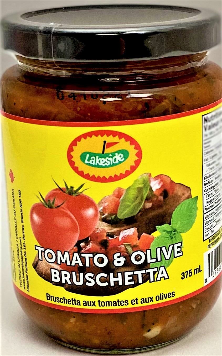 Lakeside Tomato & Olive Bruschetta 12/375ml