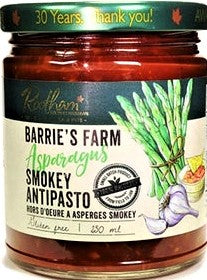 Rootham's Barrie's Farm Asparagus Smokey Antipasto 12/250 ml