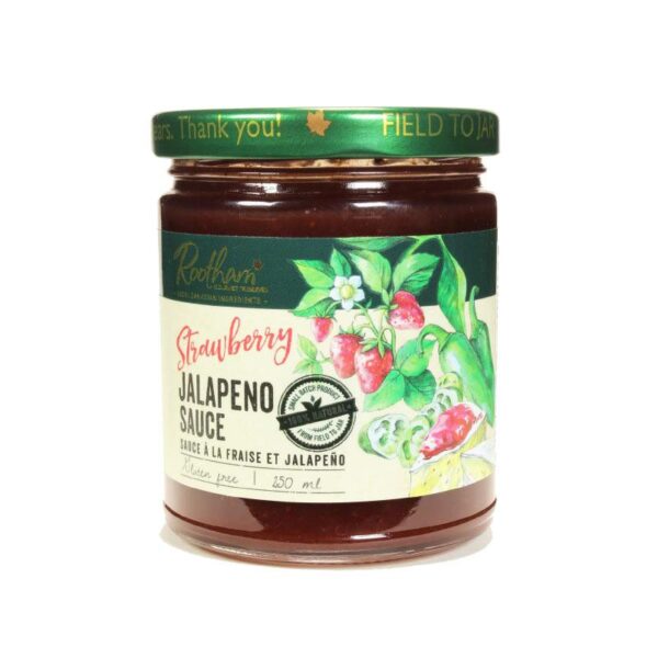 Rootham Strawberry Jalapeno Sauce 12/250 ml