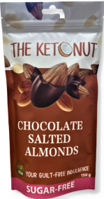 The Ketonut Salted Almonds 6/150g